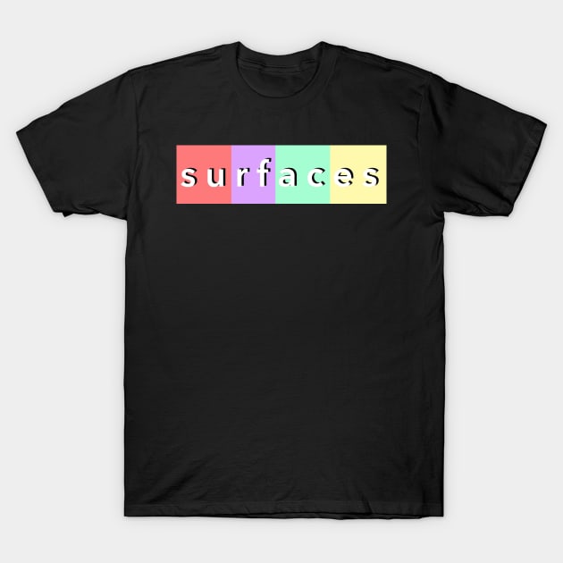 Surfaces Logo T-Shirt by mansinone3